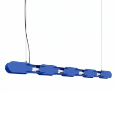 Lampa wisząca CHAIN 158 ultramaryna LED 4000K