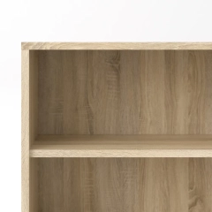 Regał na książki dąb sonoma mat 89 x 40 x 113 cm Prima