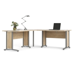 Biurko narożne dąb sonoma mat 200 cm Prima