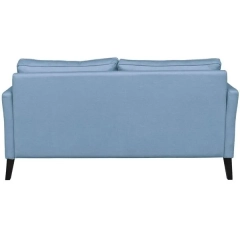 Sofa 3-osobowa tapicerowana błękitna Holly