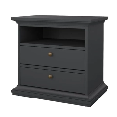 Szafka nocna szara mat 63 cm Paris