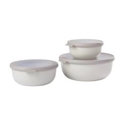       
                            Zestaw 3 misek (jasnoszarych) Cirqula Mepal
                        