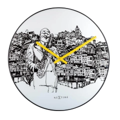      
                            Zegar ścienny Sax City Nextime
                        