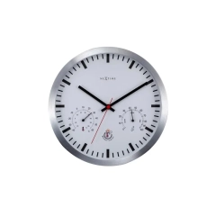       
                            Zegar ścienny: termometr i miernik wilgotności (biały) Weather Station Nextime + bateria gratis
                        