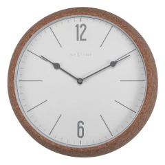       
                            Zegar ścienny (biały) Cork Nextime
                        