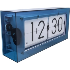       
                            Zegar stojący (niebieski) Big Flip Clear Nextime
                        