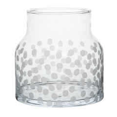       
                            Wazon szklany (18 cm) Dots Rader
                        
