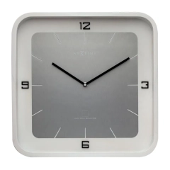       
                            Zegar ścienny (jasny) Square Wall Nextime
                        