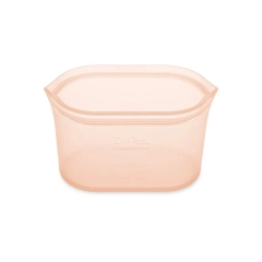       
                            Pojemnik na przekąski owalny M Peach Zip Top
                        