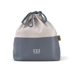       
                            Torba na lunch L Blue Natural Pochette Monbento
                        