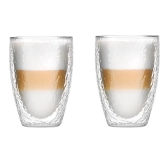       
                            Zestaw 2 szklanek z podwójnymi ściankami (350 ml) Alessia Vialli Design
                        