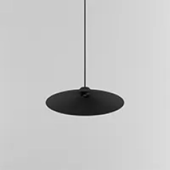 MIKA Z Chors lampa wisząca- 3 średnice - 23,8cm - Czarny - Ciepłobiała 3000K