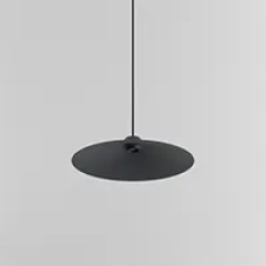 MIKA Z Chors lampa wisząca- 3 średnice - 23,8cm - Grafitowy - Ciepła 2700K