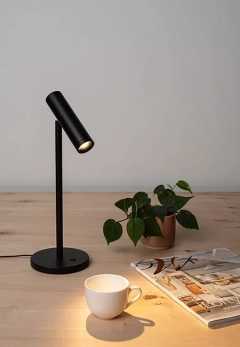 MFLASK T DIM Chors lampa stołowa - Grafitowy - Ciepłobiała 3000K