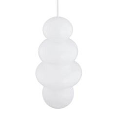 ORLANDO PLUS Argon 4 kolory IP44 lampa wisząca - Biały