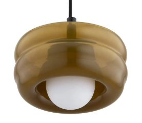 TEVO Argon 5 kolorów retro vintage lampa wisząca - Bursztynowy