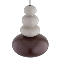 DIEGO Argon 5 kolorów modern lampa wisząca - Kaszmir+terakota