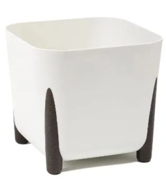 LAMELA Donica kwadratowa FRIDA 210x210 ECO wood - biały