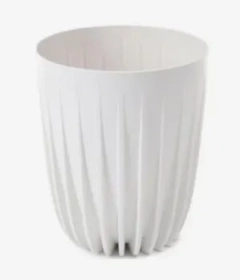 LAMELA Doniczka MIRA ECO recycled 145 biały