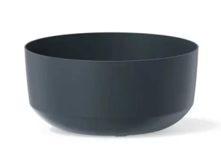 PROSPERPLAST Doniczka Gracia Low - antracyt 3,8 L