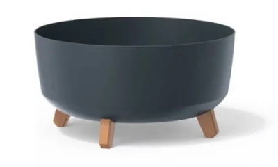 PROSPERPLAST Doniczka Gracia Low antracytowy DGRL240L-S433