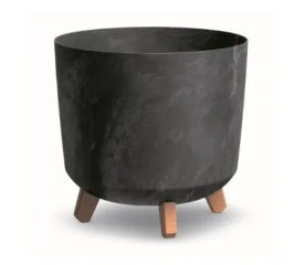 PROSPERPLAST Doniczka Gracia Tubus Beton Effect antracyt DGTL300LE-S433