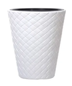 PROSPERPLAST Doniczka MATUBA - biały DBMT400