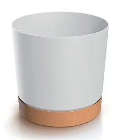 PROSPERPLAST Doniczka TUBO PM - biały DPOD300-S449/4665W