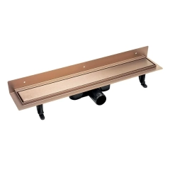 LAVEO Basso - odpływ liniowy przyścienny 70 cm
