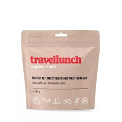 TRAVELLUNCH MAKARON Z WOŁOWINĄ I SOSEM PIEPRZOWYM 50139