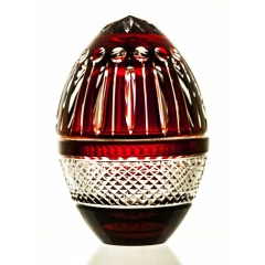 Crystal Julia Szkatułka kryształowa na biżuterię jajo