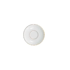 Ćmielów Spodek 15,7 cm zestaw 6 sztuk Rococo Złota Linia 3604