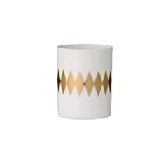 świecznik na tealight złote romby Bloomingville