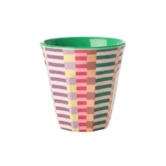kubek z melaminy summer stripes Rice