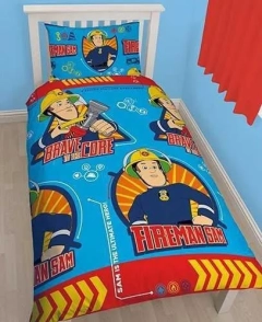 Pościel Strażak Sam 135x200cm Fireman Sam