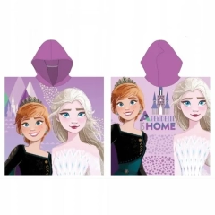 Ponczo Ręcznik z kapturem Kraina Lodu Disney Frozen