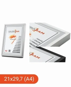 Rama do dyplomu Aluminiowa Alu P 21x29,7 (A4)