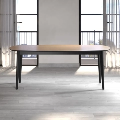 Stół nierozkładany dąb 200 x 90 cm Loftis