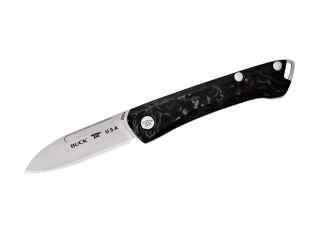 Buck SAUNTER MARBLED CARBON FIBER 250CFSLE Limited Edition