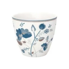 kubek latte mozy white Green Gate