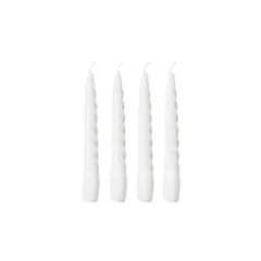 świeca twist white 4szt Lene Bjerre