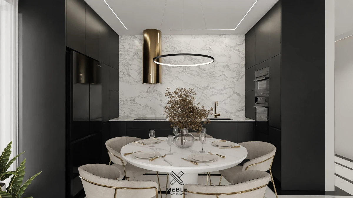 Czarna kuchnia - ponadczasowa elegancja
